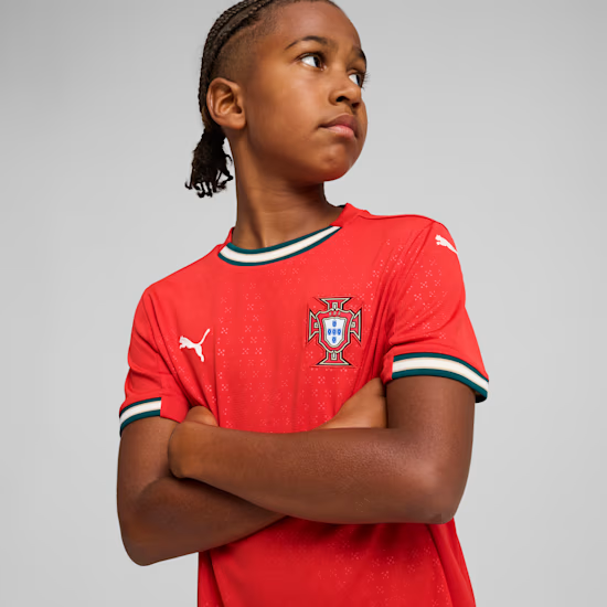 Maillot Home Portugal 2025 Enfant et Adolescent