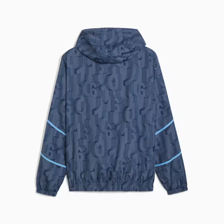 Veste d’avant match tissée Manchester City Homme