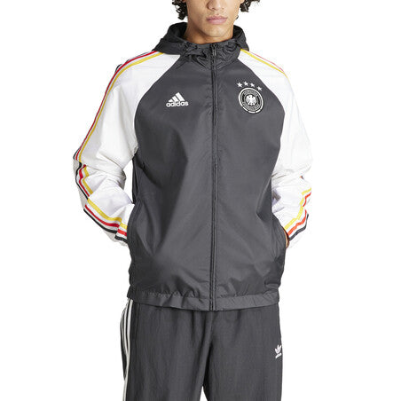 Veste d’avant match tissée Allemagne Homme 2024