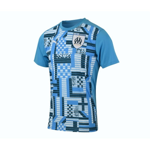 Maillot Pre-Match OM Bleu Océan