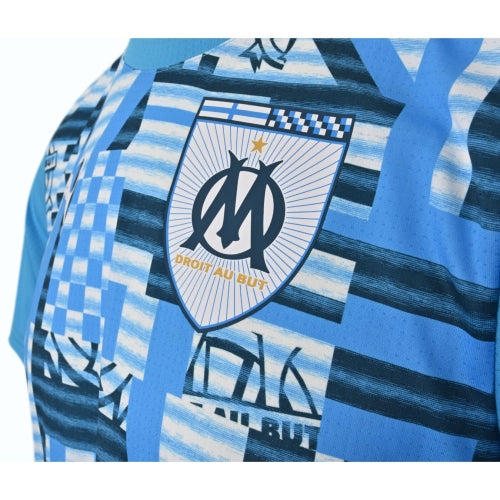 Maillot Pre-Match OM Bleu Océan