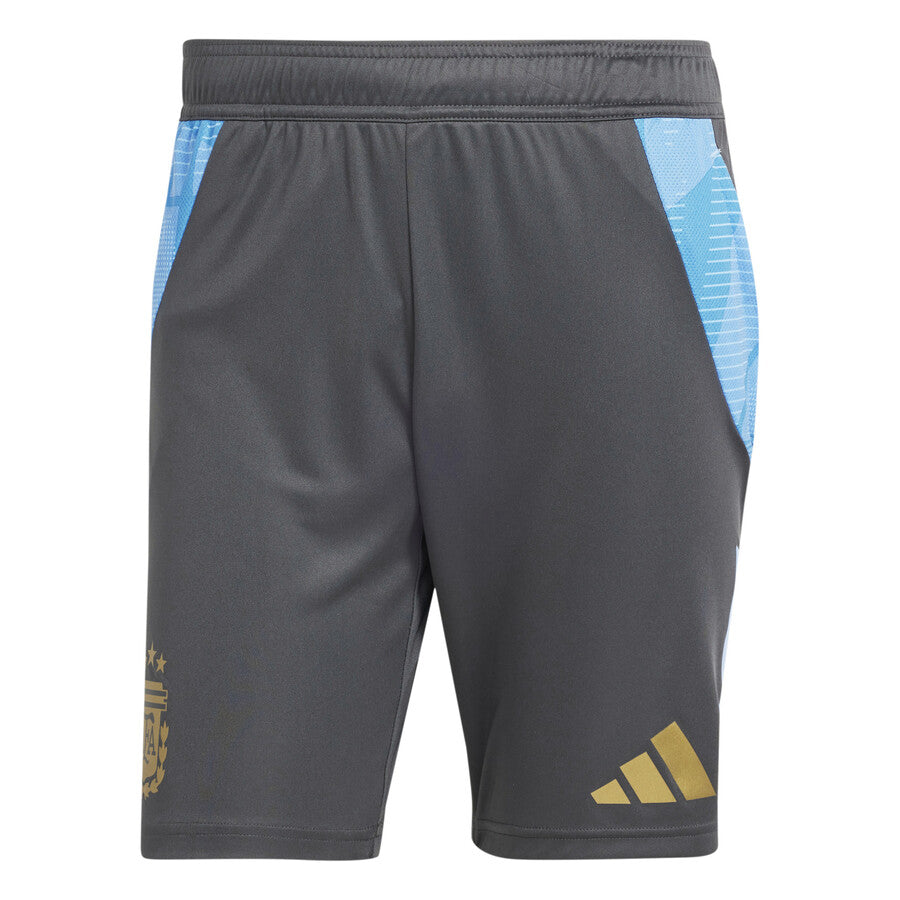 Short Training Argentine Gris/Bleu Homme 2024/25