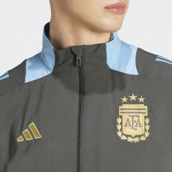 Veste d’avant match tissée Argentine  Homme